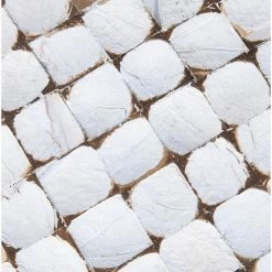 East At Main's Covington White Coconut Shell Inlay Square Accent Table -GDF sofa Shop 0021d0b10cdc7f32 9476 w800 h800 b0 p0