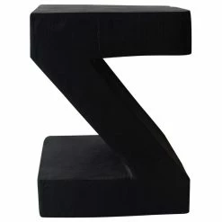 GDFStudio GDF Studio Ligia Light-Weight Concrete Accent Table, Black -GDF sofa Shop 00a1fdbe01e12e4d 7665 w800 h800 b1 p0