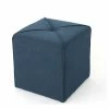 GDFStudio GDF Studio Tammy Fabric Square Ottoman, Navy Blue -GDF sofa Shop 02217fbf01ca808d 1502 w800 h800 b1 p0