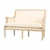 Baxton Studio Chavanon Wood And Light Beige Linen Traditional French Loveseat -GDF sofa Shop 023178330b71d6db 4612 w800 h800 b1 p0