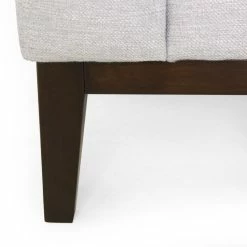 GDFStudio Noxon Fabric 3 Seater Sofa With Accent Pillows, Light Grey + Dark Walnut -GDF sofa Shop 02a1221600527345 4483 w800 h800 b0 p0