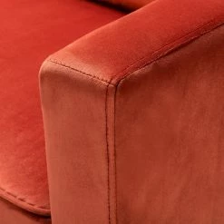 Karat Home Upholstered Sofa With Loose Back, Rust -GDF sofa Shop 0451feb300592300 1605 w800 h800 b0 p0