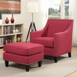 Picket House Emery Ottoman, Blue, Berry 9 Picket House Emery Ottoman, Blue, Berry -GDF sofa Shop 04d1700c00783354 7884 w800 h800 b0 p0