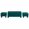 Picket House Everett 3-Pack Storage Ottoman, Teal -GDF sofa Shop 05711ec808e52727 7831 w800 h800 b1 p0