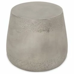 GDFStudio Nova Indoor Lightweight Concrete Accent Side Table