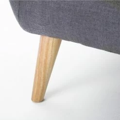 GDFStudio GDF Studio Joseline Mid Century Modern Petite Fabric Sofa, Dark Gray -GDF sofa Shop 0681af9d0f9090dc 0705 w800 h800 b0 p0