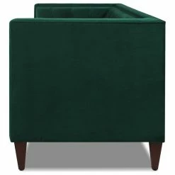 Jennifer Taylor Home Jack 84" Modern Tuxedo Tufted Sofa, Evergreen Velvet -GDF sofa Shop 06f10cb40e1fb2be 6634 w800 h800 b1 p0