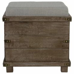 Cortesi Home Scusset Storage Chest Tray Ottoman In Fabric And Wood, Grey 9 Cortesi Home Scusset Storage Chest Tray Ottoman In Fabric And Wood, Grey -GDF sofa Shop 0701eb6f0cb8abf9 5375 w800 h800 b1 p0