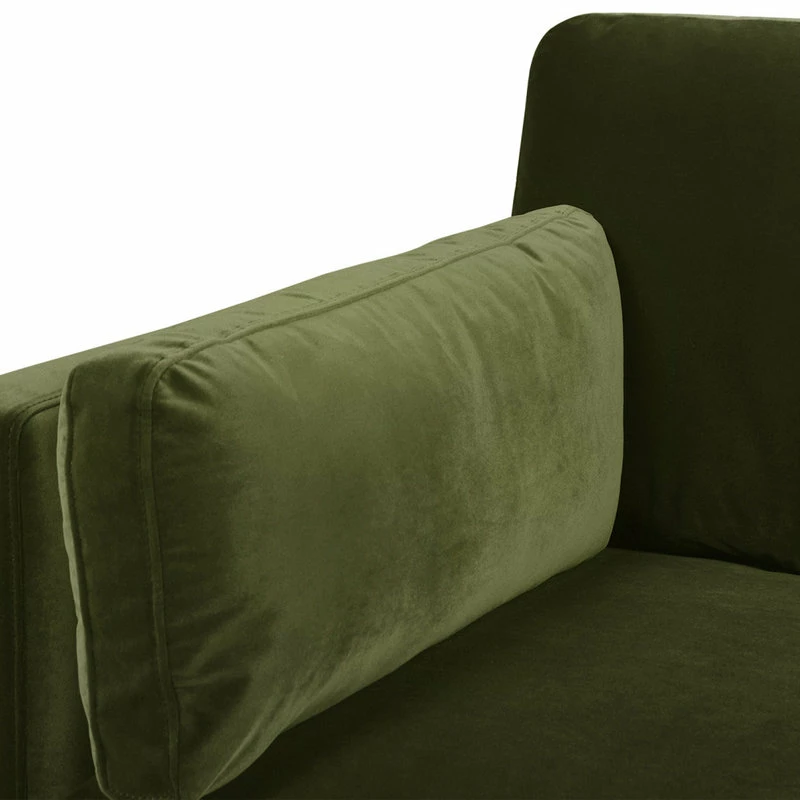 Jennifer Taylor Home Knox 36" Modern Farmhouse Arm Chair, Olive Green Performance Velvet 12 Jennifer Taylor Home Knox 36" Modern Farmhouse Arm Chair, Olive Green Performance Velvet - Image 10