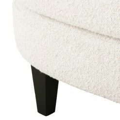 GDFStudio Gerald Boucle Upholstered Club Chair And Ottoman Set, Almond/Matte Black -GDF sofa Shop 0831c0c6033bf25f 3290 w800 h800 b0 p0