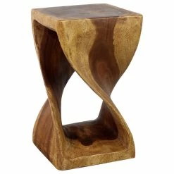 Kammika Import Export Co., Ltd (Thailand) Haussmann® Original Wood Twist Stool 12 X 12 X 20 In High Oak Oil 11 Kammika Import Export Co., Ltd (Thailand) Haussmann® Original Wood Twist Stool 12 X 12 X 20 In High Oak Oil -GDF sofa Shop 092123a700975220 3437 w800 h800 b1 p0