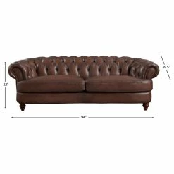 Hydeline USA Hydeline Newport Top Grain Leather Sofa Collection, 94" Sofa -GDF sofa Shop 0941d71800f071f2 0214 w800 h800 b1 p0
