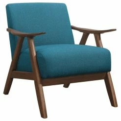 Lexicon Home Verona Accent Chair, Blue