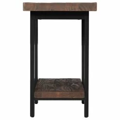 Bolton Furniture, Inc. Pomona Metal And Wood End Table -GDF sofa Shop 0ba1287a01f43687 7447 w800 h800 b1 p0