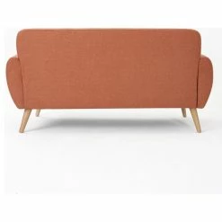 GDFStudio GDF Studio Eunice Petite Mid Century Modern Tufted Fabric Sofa, Burnt Orange -GDF sofa Shop 0cb1dc4b0f90769a 4524 w800 h800 b1 p0