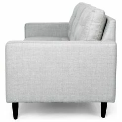 GDFStudio Darcy Contemporary Tufted Fabric 3 Seater Sofa, Light Gray/Dark Brown -GDF sofa Shop 0cd1cb3e0f90668d 1796 w800 h800 b1 p0