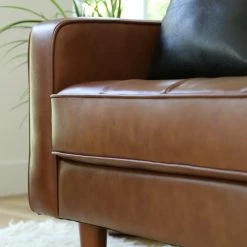Abbyson Living Hammond Mid-Century Top Grain Leather Armchair, Camel 15 Abbyson Living Hammond Mid-Century Top Grain Leather Armchair, Camel -GDF sofa Shop 0cf1f7ca02aa3d40 6039 w800 h800 b0 p0