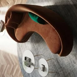 HOMARY Modern Bronze Velvet Curved Sofa Gold Metal Toss Pillow Included, Bronze, Medium 11 HOMARY Modern Bronze Velvet Curved Sofa Gold Metal Toss Pillow Included, Bronze, Medium -GDF sofa Shop 0d117597006bfa9b 4126 w800 h800 b0 p0