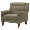 GDFStudio GDF Studio Evelyn Mid Century Modern Fabric Arm Chair, Mocha/Walnut -GDF sofa Shop 0f0172c90f907851 8226 w800 h800 b1 p0