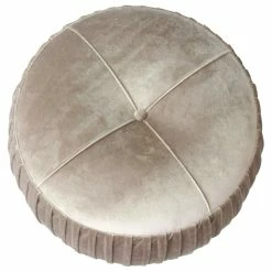 New Pacific Direct Inc. Helena Small Round Ottoman Natural Wood Legs, Chamoise Taupe -GDF sofa Shop 0fc187f10c34dfe7 3661 w800 h800 b1 p0