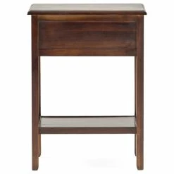 GDFStudio GDF Studio Noah Wood Top Drawer Accent Table, Brown Mahogany -GDF sofa Shop 0ff1e7bf022ffe18 2646 w800 h800 b1 p0