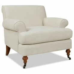 Jennifer Taylor Home Alana Lawson Accent Arm Chair Metal Casters, Light Beige -GDF sofa Shop 1031e437004c15e0 6595 w800 h800 b1 p0