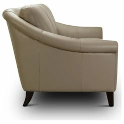 Hello Sofa Home Sienna Genuine Leather Midcentury Modern Sofa, Beige -GDF sofa Shop 10f15c360f171f7b 4450 w800 h800 b1 p0