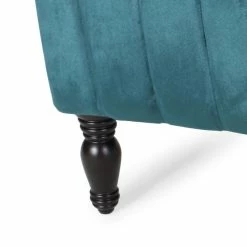 GDFStudio Candice Glam Velvet Club Chair, Teal/Dark Brown -GDF sofa Shop 1101503701d7f5f5 3445 w800 h800 b0 p0