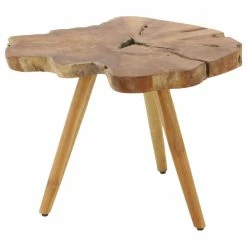 Brimfield & May Rustic Brown Teak Wood Accent Table 38420 -GDF sofa Shop 1141d5690b2174c3 7809 w800 h800 b1 p0