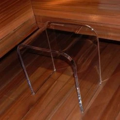 Southeastflorida 18" X 12" X 18" X 3/4" Clear Acrylic End Table Or Shower Bench -GDF sofa Shop 127181cd0b05c52f 4342 w800 h800 b0 p0
