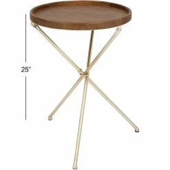 GwG Outlet Metal Wooden Tray Table, 20 X25 -GDF sofa Shop 1291e12801087519 2323 w800 h800 b0 p0