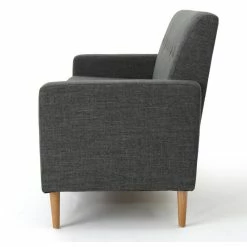 GDFStudio GDF Studio Stratford Mid Century Modern Fabric 3-Seat Sofa, Gray -GDF sofa Shop 12f17f8c01e529a5 4497 w800 h800 b1 p0