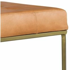 Edgemod Traversa Ottoman, Saddle Tan/Antique Brass -GDF sofa Shop 13d186420ea67748 3869 w800 h800 b1 p0