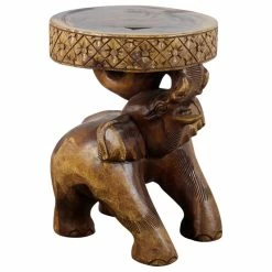 Kammika Import Export Co., Ltd (Thailand) Haussmann Wood Chang End Table 15 D X 20 Inch High Walnut Oil -GDF sofa Shop 13d1b06200a0e9e5 8674 w800 h800 b1 p0