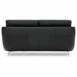 Zuri Furniture Modern Armondo Loveseat In Black Microfiber And Genuine Leather -GDF sofa Shop 141148ef0d092b67 8160 w800 h800 b1 p0