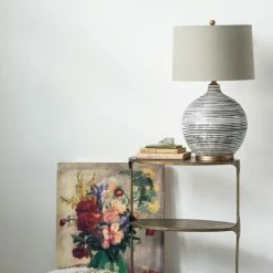 CREATIVE CO-OP Antique Gold Oval Metal 3-Tier Shelf/Side Table -GDF sofa Shop 14e101810ea2dc3d 5579 w800 h800 b0 p0