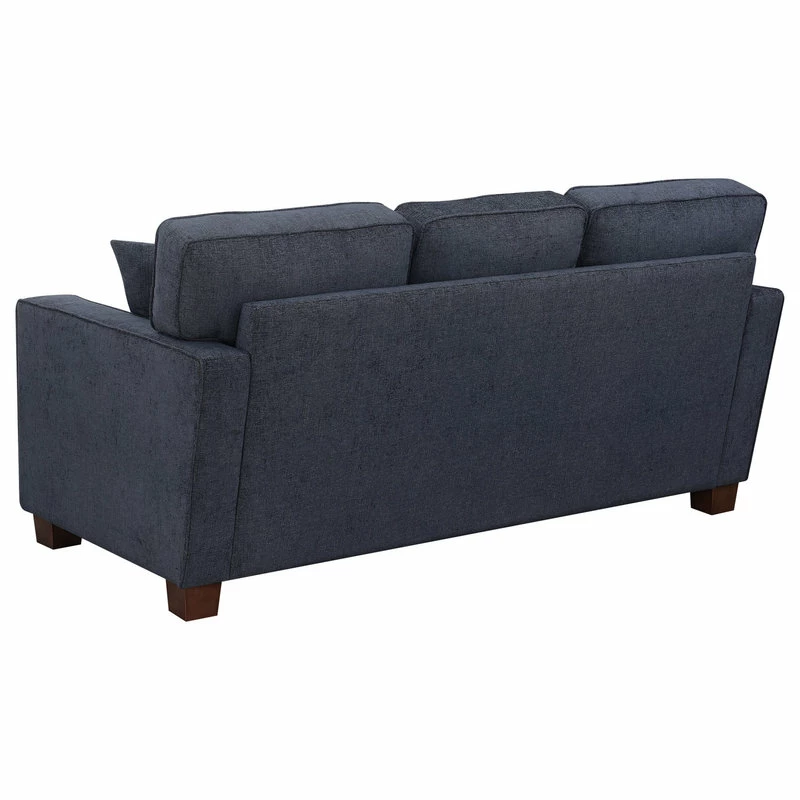 Office Star Products 3-Seater Sofa, Navy 5 Office Star Products 3-Seater Sofa, Navy - Image 3