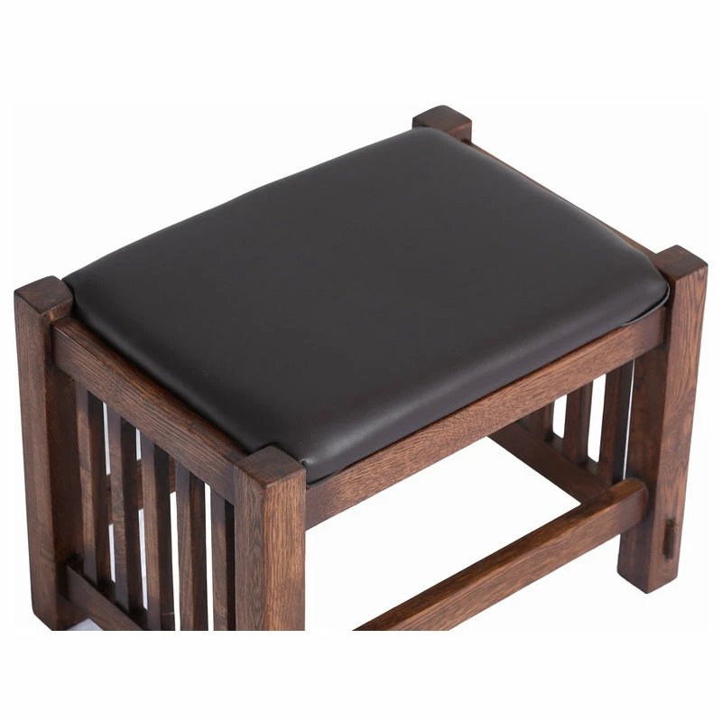 Crafters And Weavers Arts And Crafts Mission Footsool 4 Crafters And Weavers Arts And Crafts Mission Footsool - Image 3