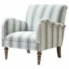 Karat Home Stripe Armchair With Solid Wood Legs, Blue -GDF sofa Shop 17d1440900592368 1967 w800 h800 b1 p0