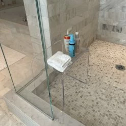 Southeastflorida 18" X 12" X 18" X 3/4" Clear Acrylic End Table Or Shower Bench -GDF sofa Shop 1801bc8b0354e1de 4342 w800 h800 b0 p0