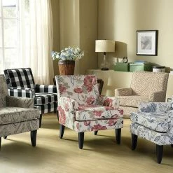 Karat Home Herrera Armchair, Pink Floral -GDF sofa Shop 1881459b0eb3d27d 0843 w800 h800 b0 p0