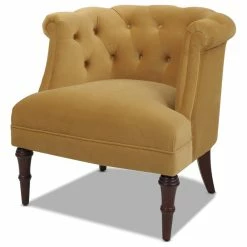 Jennifer Taylor Home Katherine Tufted Accent Chair, Mustard Gold Velvet -GDF sofa Shop 18a117e00022c89f 8856 w800 h800 b1 p0