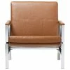 Studio Designs Home Atlas Bonded Leather Lounge Chair, Brown -GDF sofa Shop 1901d393099f400f 6355 w800 h800 b1 p0