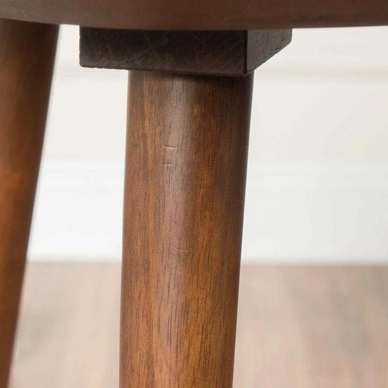 GDFStudio GDF Studio Finnian Wood Finish End Table, Walnut 6 GDFStudio GDF Studio Finnian Wood Finish End Table, Walnut - Image 4
