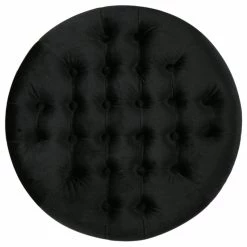 GDFStudio GDF Studio Carlos Glam Velvet Tufted Ottoman, Black/Black -GDF sofa Shop 1cd121b201ca9022 5747 w800 h800 b1 p0