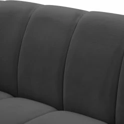 Meridian Furniture Elijah Velvet Upholstered Loveseat, Gray -GDF sofa Shop 1d31140f027411b2 6482 w800 h800 b0 p0