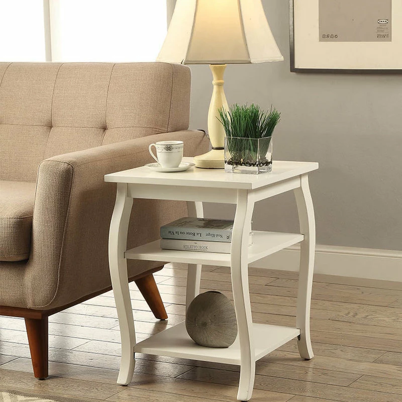 Acme Furniture Becci End Table, White 4 Acme Furniture Becci End Table, White - Image 2