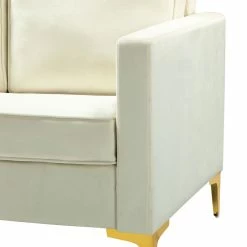 Karat Home Upholstered Sofa With Loose Back, Ivory -GDF sofa Shop 1e51b7810059231f 1317 w800 h800 b0 p0