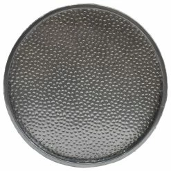 GDFStudio Rache Modern Round Accent Table With Hammered Iron, Silver -GDF sofa Shop 1e91c00d01dbf309 6937 w800 h800 b1 p0