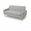 GDFStudio GDF Studio Stratford Mid Century Modern Fabric 3-Seat Sofa, Light Gray Tweed -GDF sofa Shop 1f31932201e529c8 4477 w800 h800 b1 p0